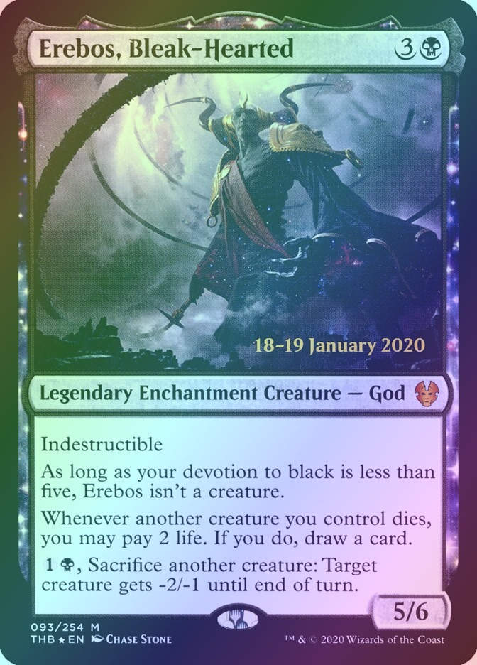 Erebos, Bleak-Hearted (PTHB) (93s) / Foil