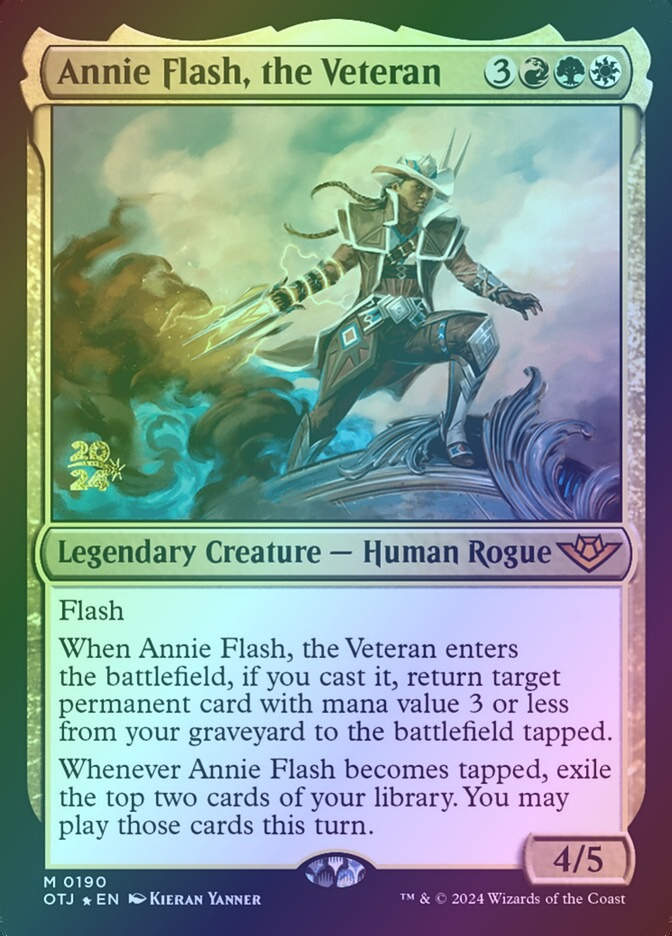 Annie Flash, the Veteran (POTJ) (190s) / Foil