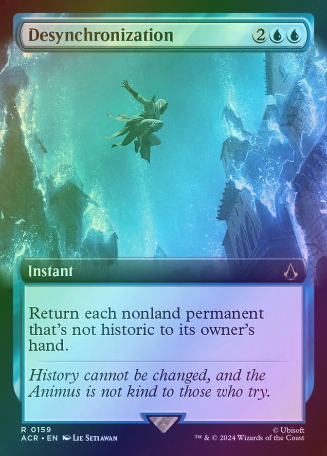 Desynchronization (ACR) (159) / Extended Art / Foil