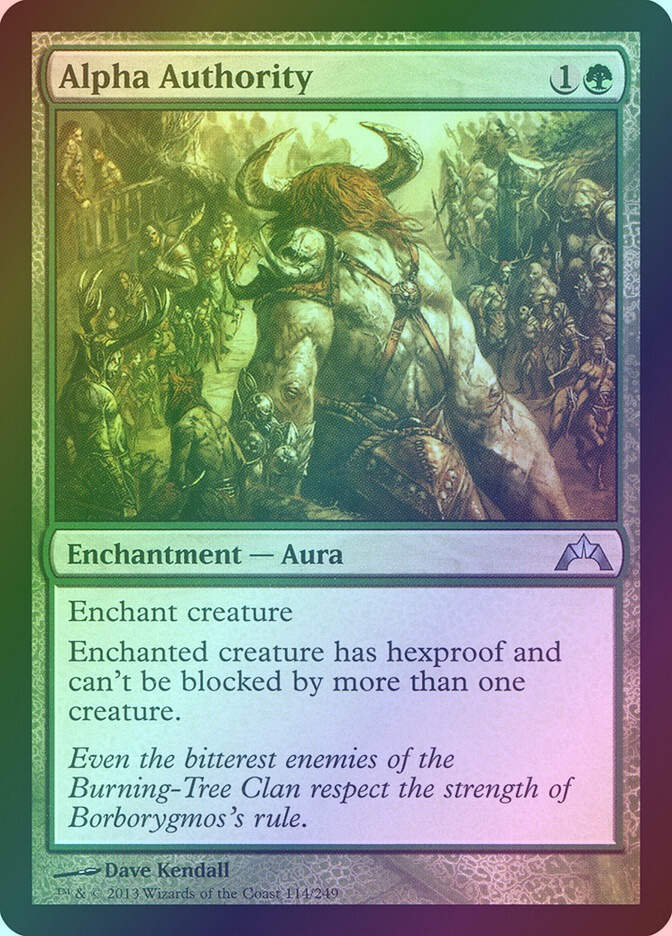 Alpha Authority (GTC) (114) / Foil