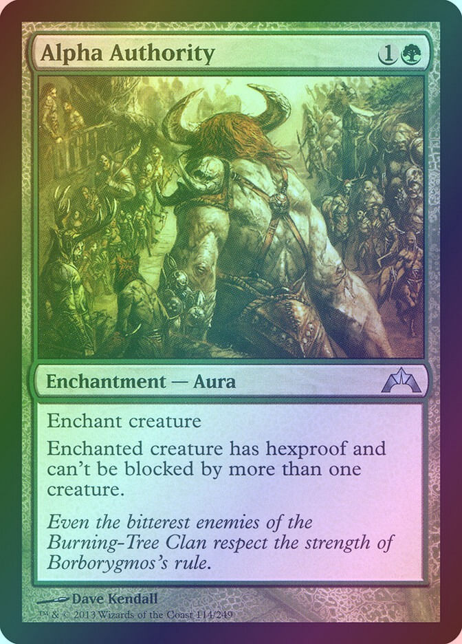 Alpha Authority (GTC) (114) / Foil