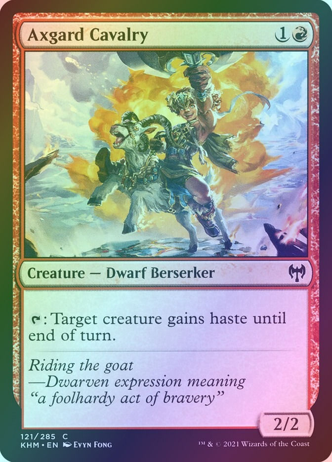 Axgard Cavalry (KHM) (121) / Foil