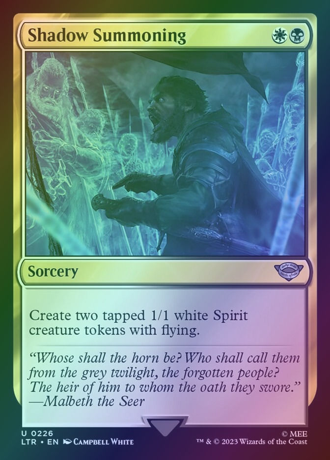 Shadow Summoning (LTR) (226) / Foil