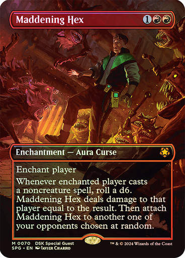 Maddening Hex (SPG) (70) / Foil / Borderless