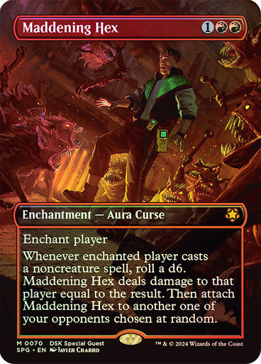 Maddening Hex (SPG) (70) / Foil / Borderless