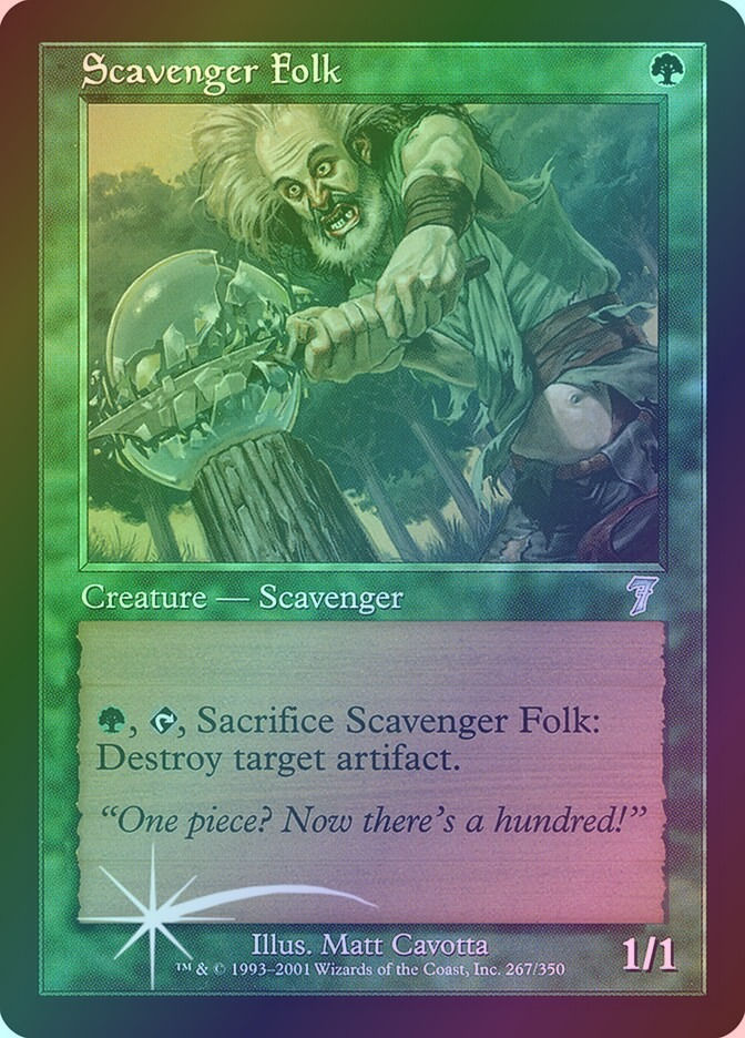 Scavenger Folk (7ED) (267★) / Foil