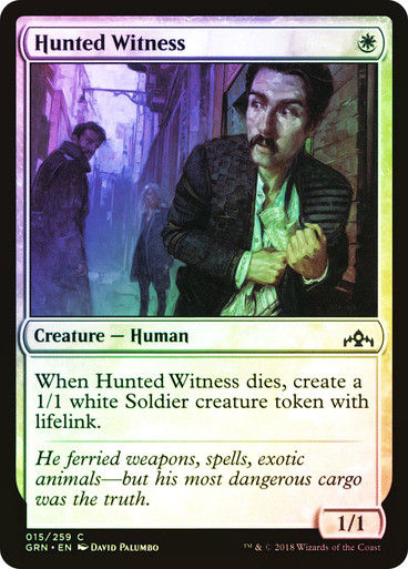 Hunted Witness (GRN) (15) / Foil