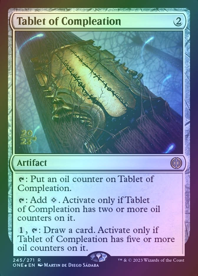 Tablet of Compleation (PONE) (245s) / Foil