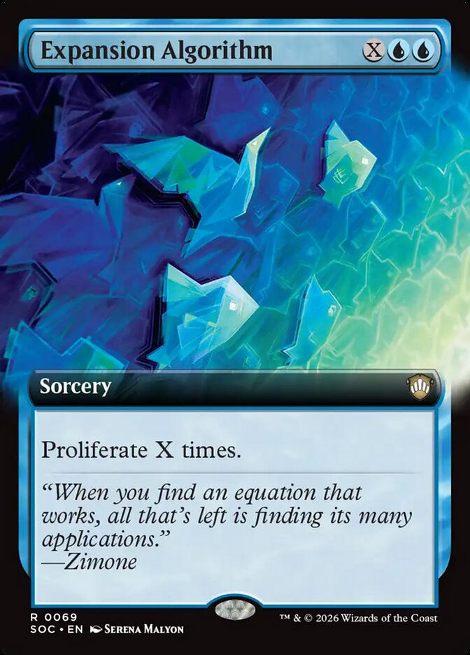 Expansion Algorithm (SOC) (69) / Extended Art