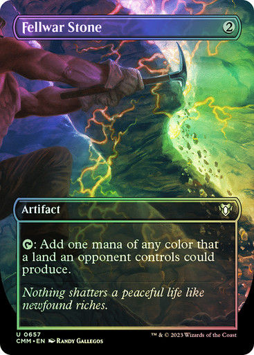 Fellwar Stone (cmm) / Borderless / Foil
