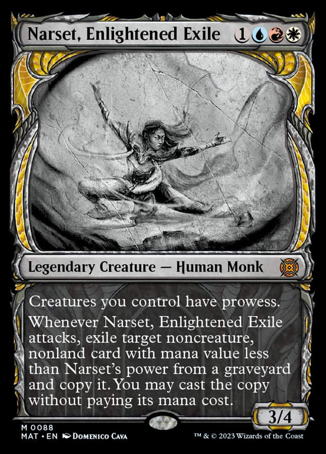 Narset, Enlightened Exile (MAT) / Showcase