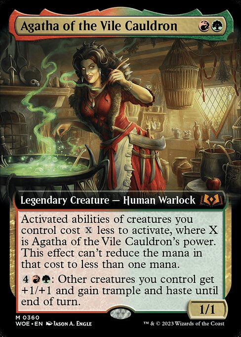 Agatha of the Vile Cauldron (woe) / Extended Art