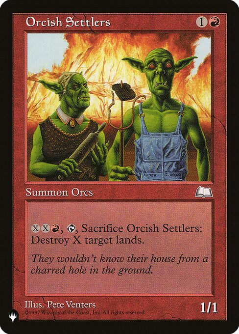 Orcish Settlers (PLST) (WTH-112)