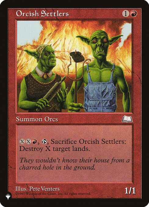 Orcish Settlers (PLST) (WTH-112)
