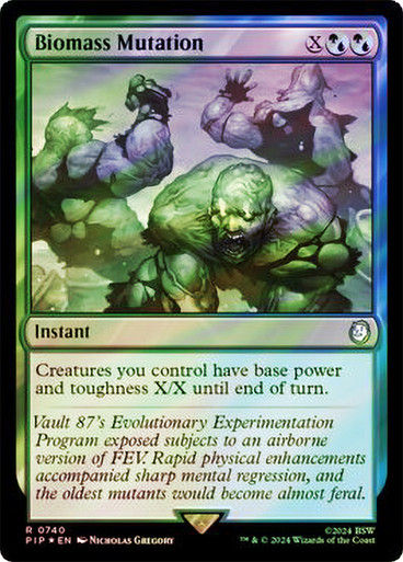 Biomass Mutation (pip) (740) / Surge Foil
