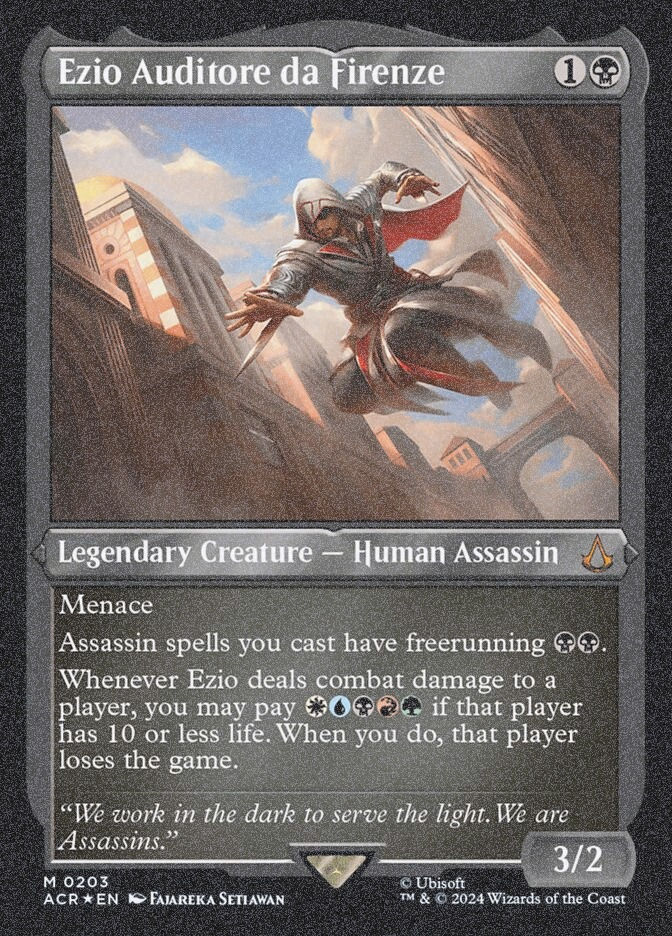 Ezio Auditore da Firenze (ACR) (203) / Foil Etched