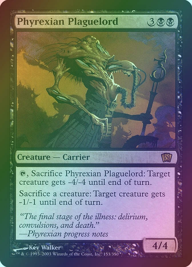 Phyrexian Plaguelord (8ED) (153★) / Foil