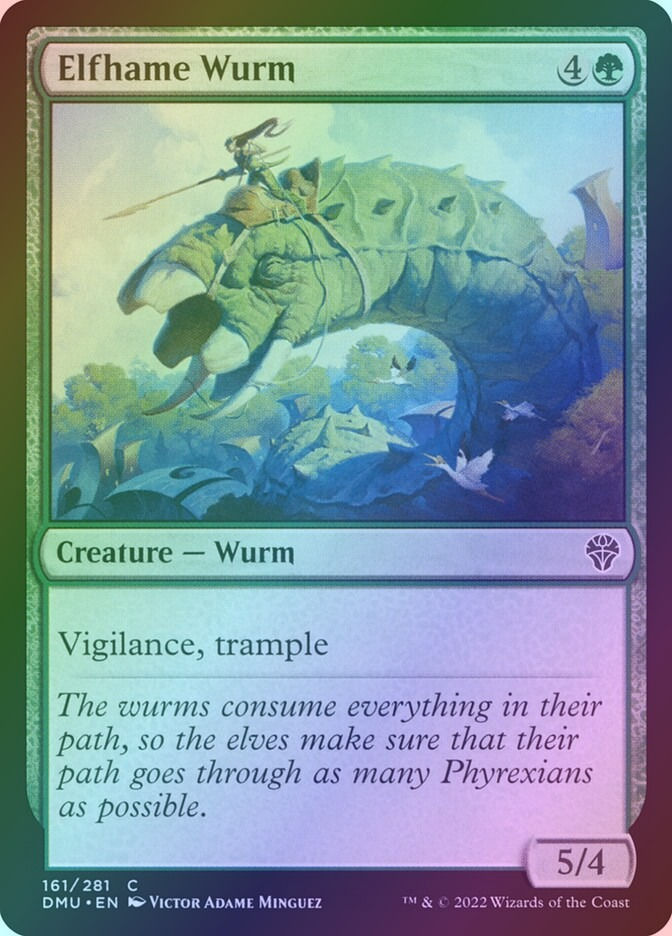 Elfhame Wurm (DMU) (161) / Foil