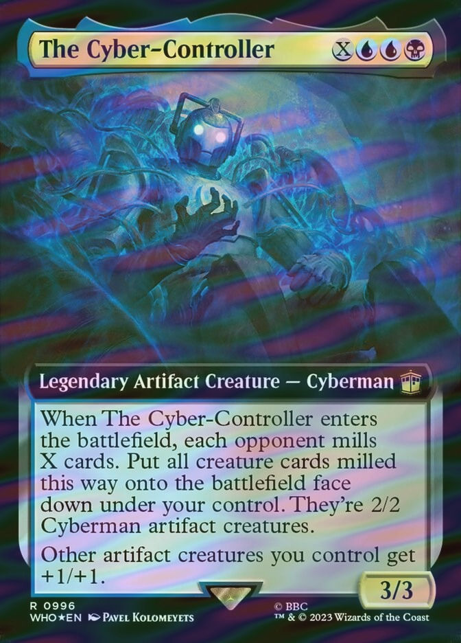 The Cyber-Controller (WHO) (996) / Extended Art / Surge Foil