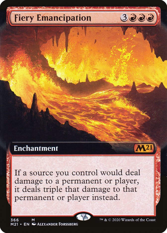 Fiery Emancipation (M21) (366) / Extended Art