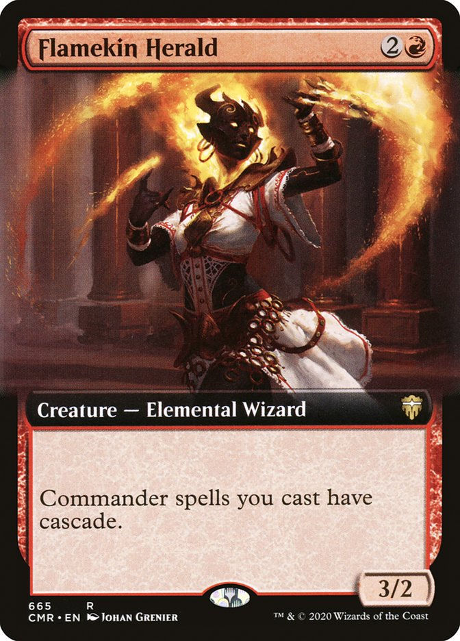 Flamekin Herald (CMR) (665) / Extended Art