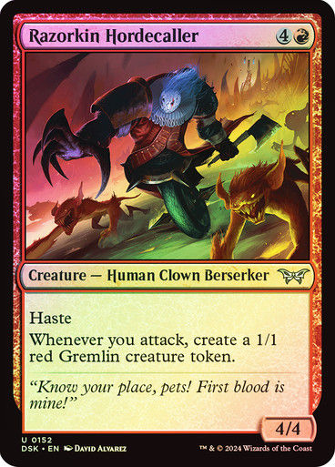 Razorkin Hordecaller (DSK) (152) / Foil