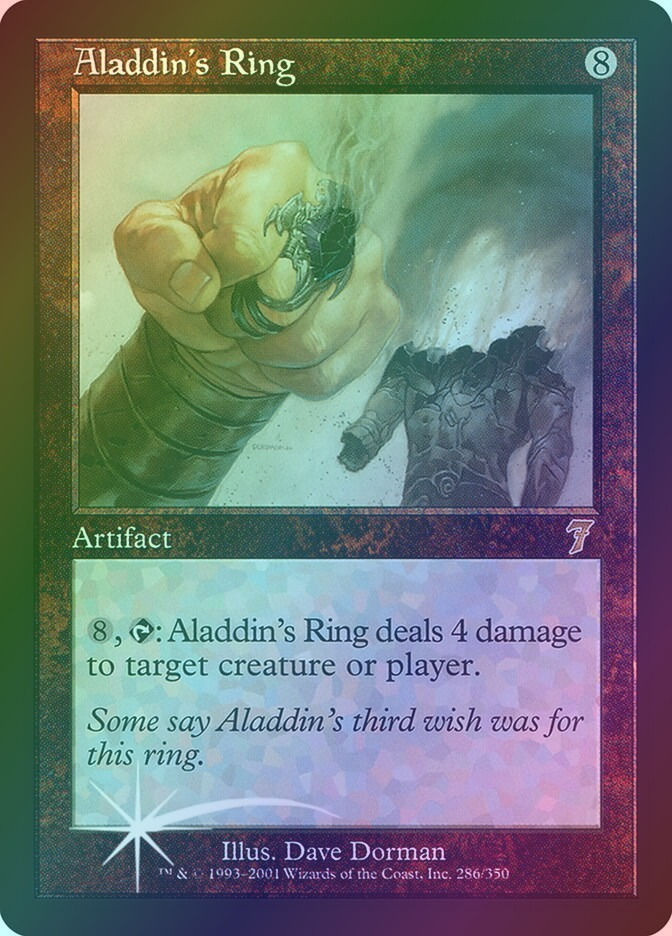 Aladdin's Ring (7ED) (286★) / Foil