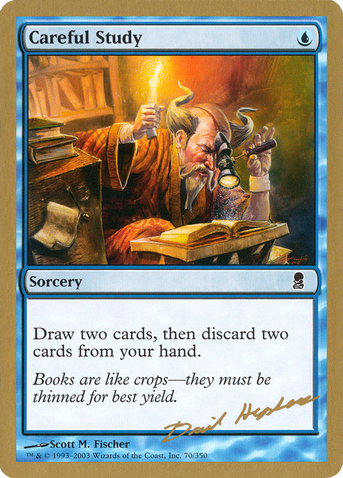 Careful Study (WC03) (dh70)