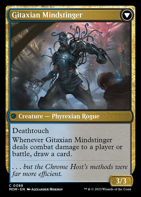 Aetherblade Agent // Gitaxian Mindstinger (mom) — cara 2 de 2
