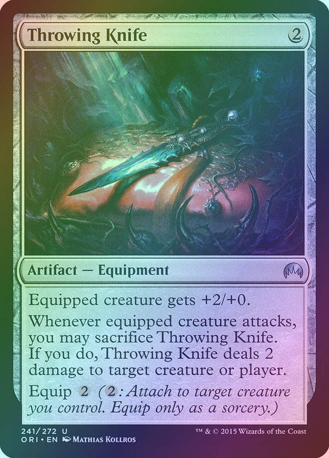 Throwing Knife (ORI) (241) / Foil