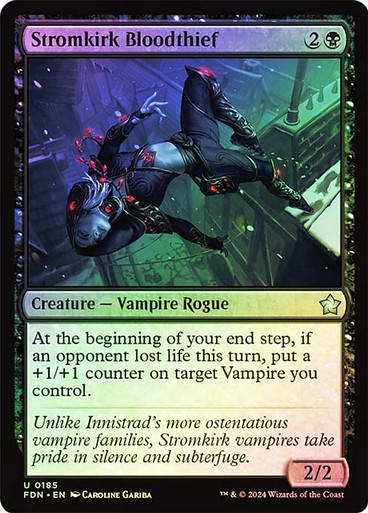 Stromkirk Bloodthief (FDN) (185) / Foil