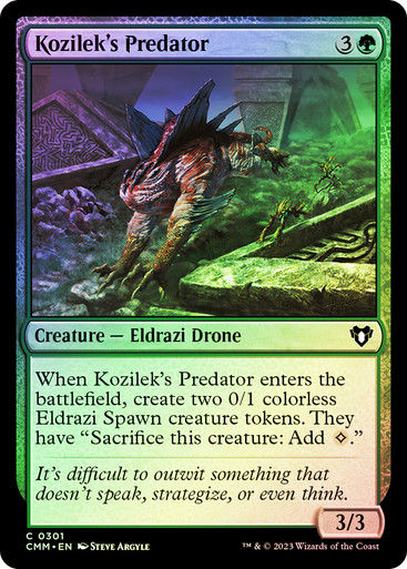 Kozilek's Predator (cmm) / Foil