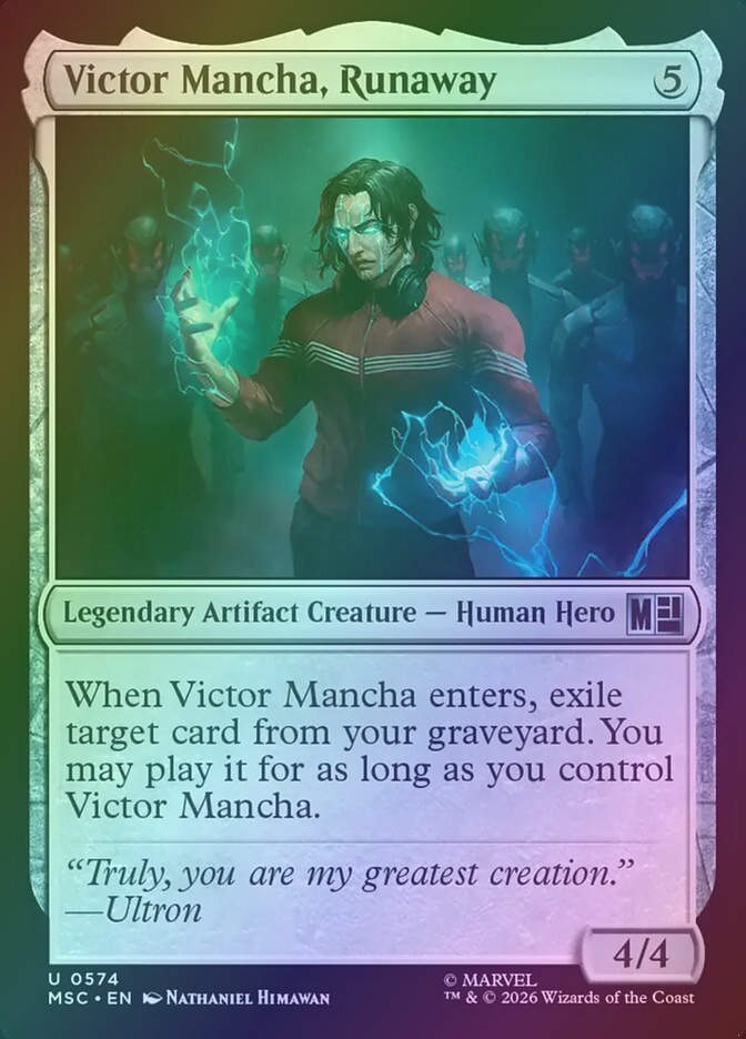 Victor Mancha, Runaway (MSC) (574) / Foil