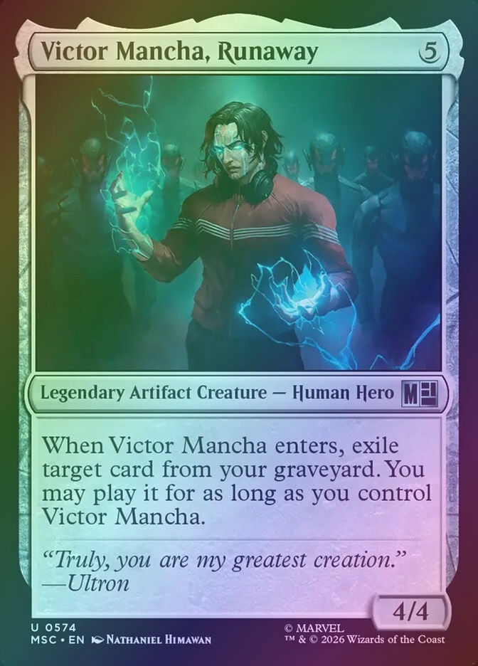Victor Mancha, Runaway (MSC) (574) / Foil