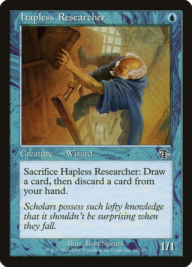 Hapless Researcher (jud)