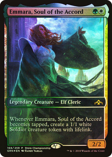 Emmara, Soul of the Accord (pgrn) / Store Championship Foil