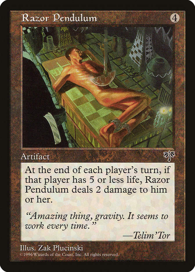 Razor Pendulum (MIR) (317)