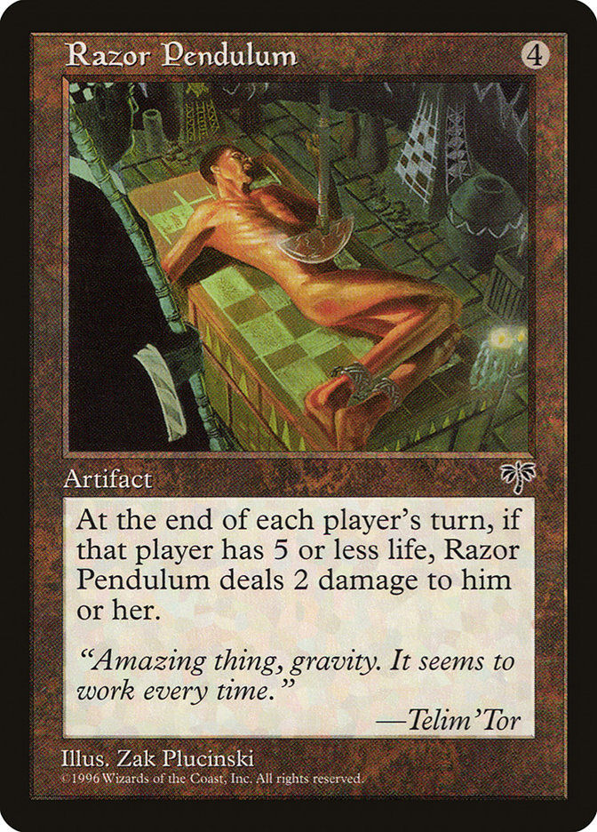 Razor Pendulum (MIR) (317)