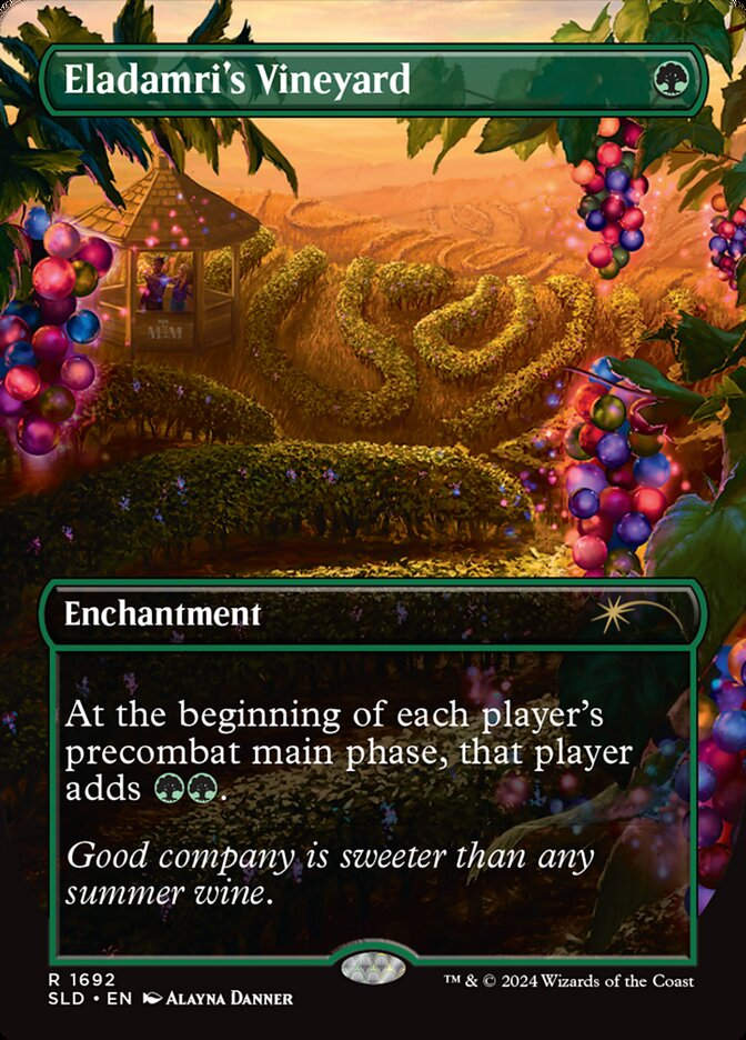 Eladamri's Vineyard (SLD) (1692) / Borderless