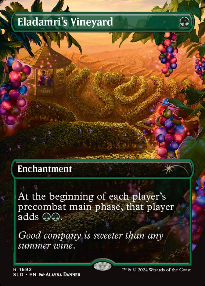 Eladamri's Vineyard (SLD) (1692) / Borderless