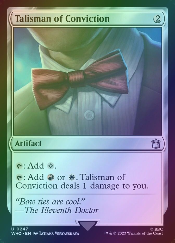 Talisman of Conviction (WHO) (247) / Foil