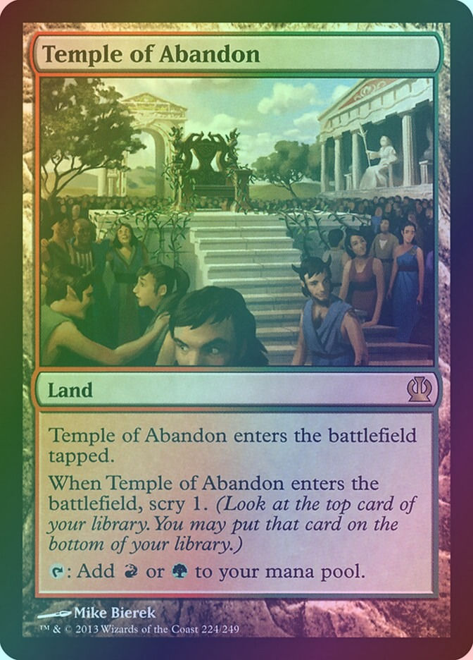 Temple of Abandon (THS) (224) / Foil