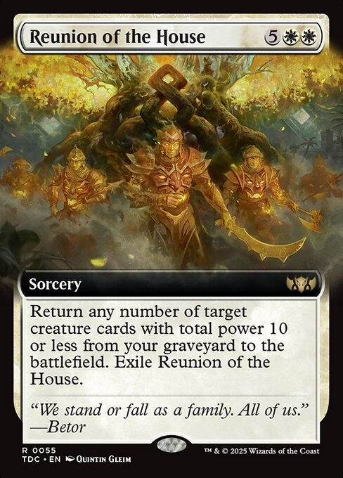 Reunion of the House (TDC) (55) / Extended Art