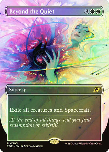 Beyond the Quiet (EOE) (303) / Borderless / Foil