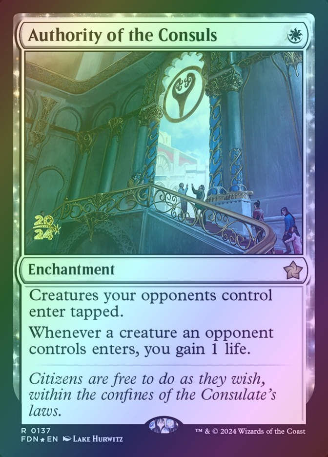 Authority of the Consuls (PFDN) (137s) / Foil