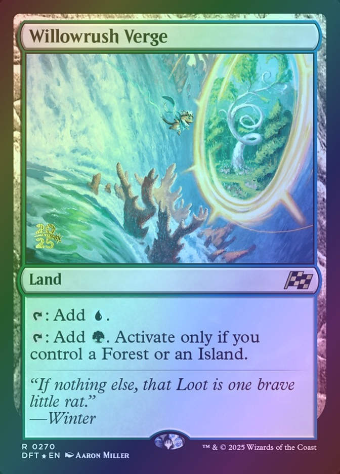 Willowrush Verge (PDFT) (270s) / Foil