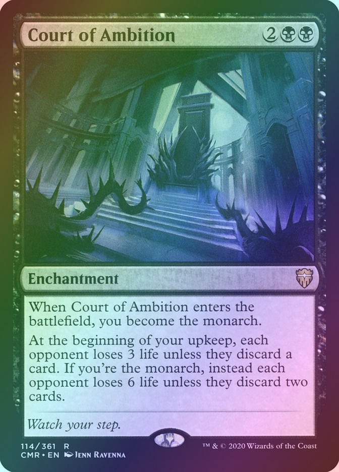 Court of Ambition (CMR) (114) / Foil