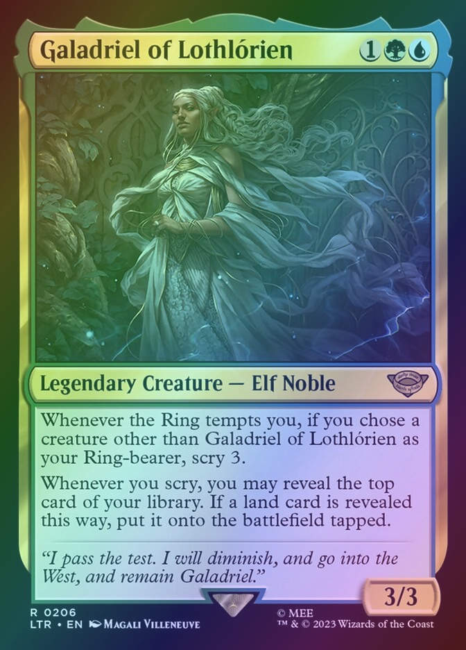Galadriel of Lothlórien (LTR) (206) / Foil
