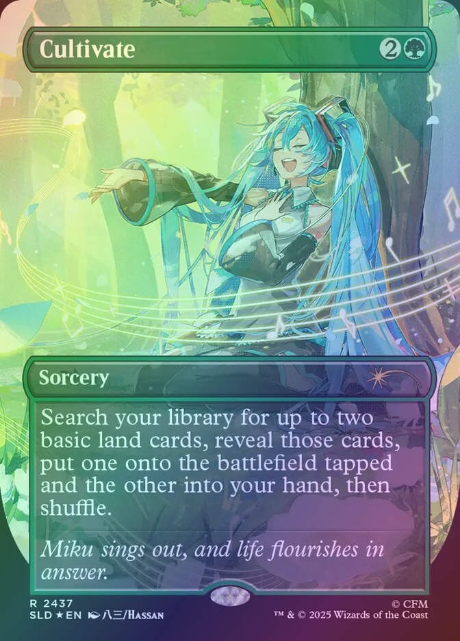 Cultivate (SLD) (2437) / Borderless / Foil