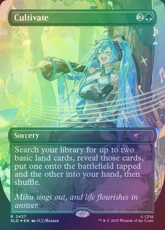 Cultivate (SLD) (2437) / Borderless / Foil